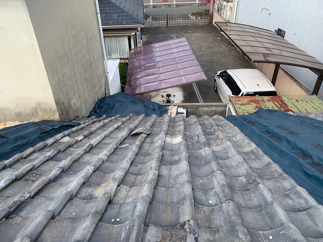 屋根雨漏り調査